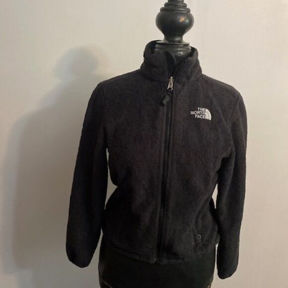 The North Face Black Fleece Zip front jacket, size XS - Picture 1 of 4